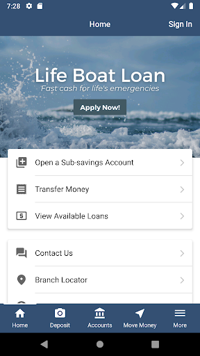 Android application Wexford Community Credit Union screenshort