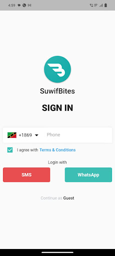SuwifBites Screen 2