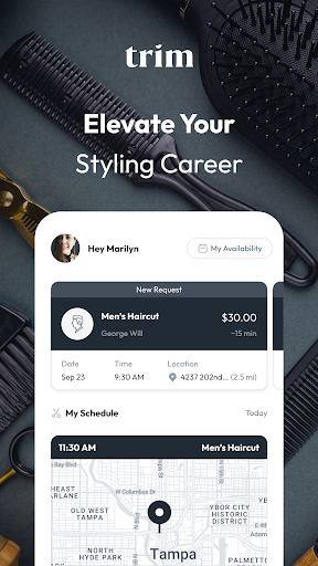 Android application Trim Pro screenshort