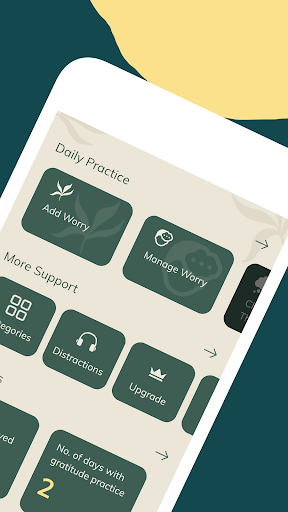 WorryTree: Anxiety CBT Therapy Screenshot 2 - AppWisp.com