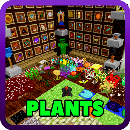 Plants Mod for Minecraft PE logo