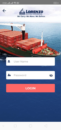Lorenzo Shipping Mobile Screen 3
