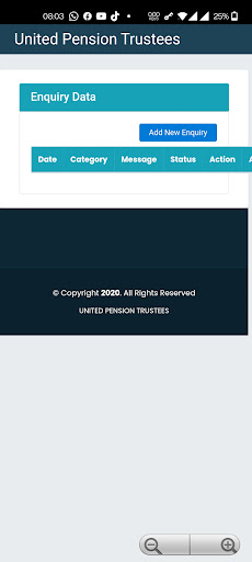 UPT Statements Screen 3