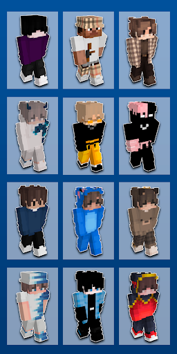 Minecraft skins for boys