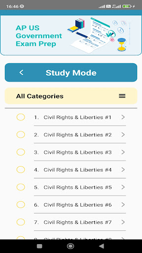 AP US Government Exam Prep Screen 2
