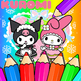 Kuromi Coloring Book icon