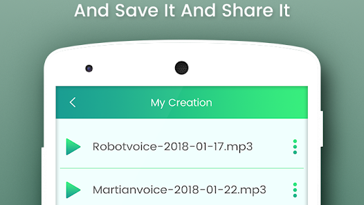 Voice changer 1.4 adsfree Apk Latest Version Gallery 4
