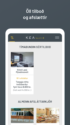 KEA Kortið Screen 2