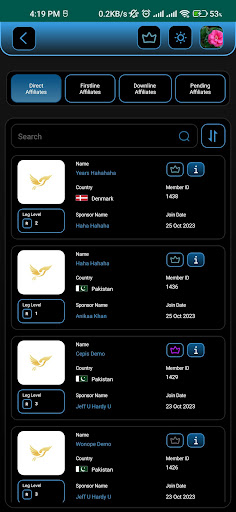 MyFreedom Screen 2