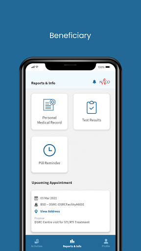 Android application NACO SOCH App screenshort