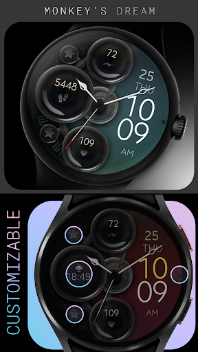 Android application Dream 53 - Modern Watch Face screenshort