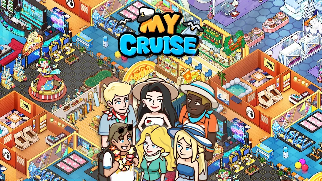 تحميل لعبة My Cruise مهكرة 2024 للاندرويد