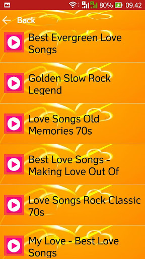 Love Songs Collection Screenshot 3 - AppWisp.com