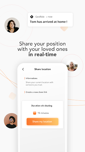GeoRide screenshot
