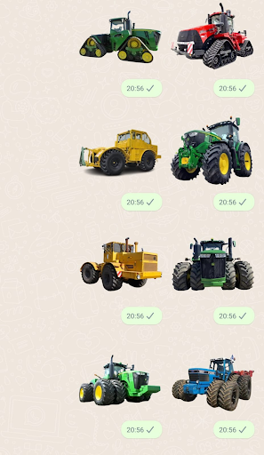 Tractor Stickers Screen 3