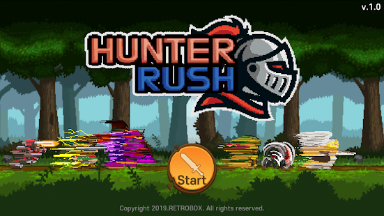 Hunter Rush - Schermata Premium