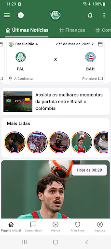 VerdãoHJ - App do Alviverde screenshot 2