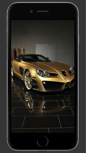 Gold Car Wallpaper Screen 3
