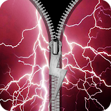 electric zipper screen lock icon