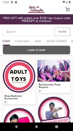 Party with CourtneyRae