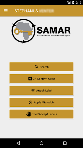 SAMAR Screen 2