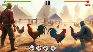 Farm Rooster Fighting Chicks 1 - Screenshot 2