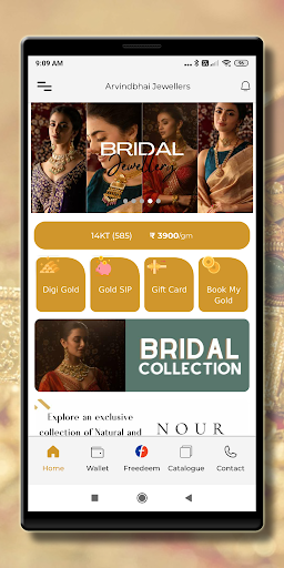 Android application Arvindbhai Jewellers screenshort