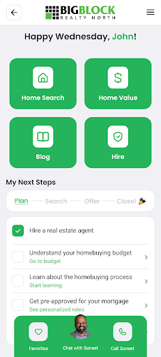 Android application Big Block Realty North screenshort