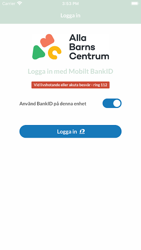 Android application ABC-Alla Barns Centrum screenshort