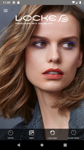 Android application Locke - Frisuren mit Seeblick screenshort