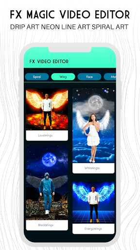 Android application 3D Magic Effects Video Star screenshort