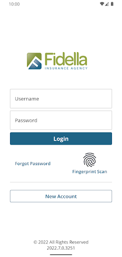 Android application Fidella Insurance 365 screenshort