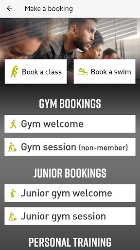 Android application Southwark Leisure screenshort