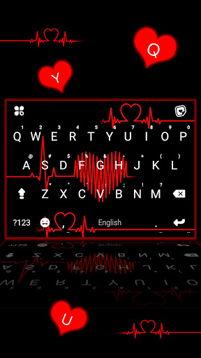 Heartbeat Parallax Keyboard Ba Screen 2
