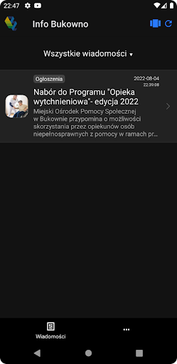 Info Bukowno Screen 2