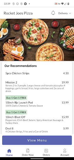 Rocket Joes Pizza Screen 2