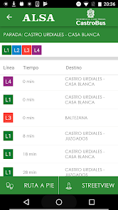 Captura 2 Autobuses Castro Urdiales android