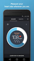 screenshot of Instant Heart Rate: HR Monitor