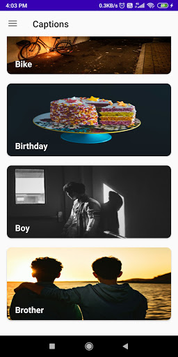 Captions For Instagram Screen 2