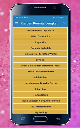 Cerpen Remaja Lengkap Screen 3