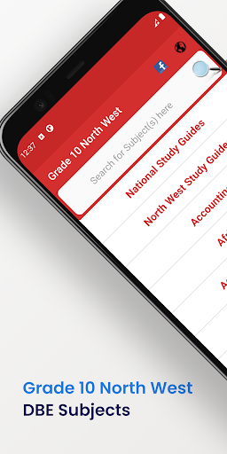 Android application Grade 10 North West Papers screenshort