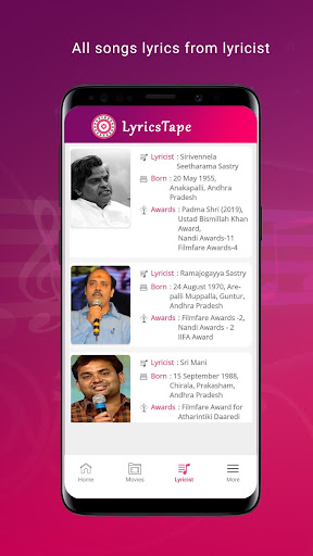 LyricsTape - Telugu Song Lyric Screen 3