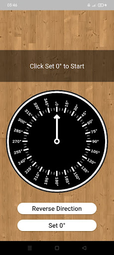 Android application Rotation Calculator screenshort