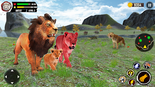 Lion Family Simulator 3d Games apkpoly screenshots 13
