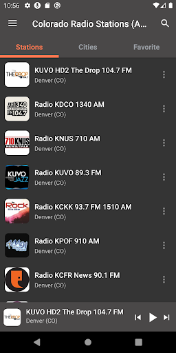 Android application Colorado Radio Stations screenshort