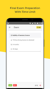 Captura de Pantalla 6 RTO Test, Rto Exam in hindi fo android