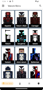 Venom Skins for Minecraft PE
