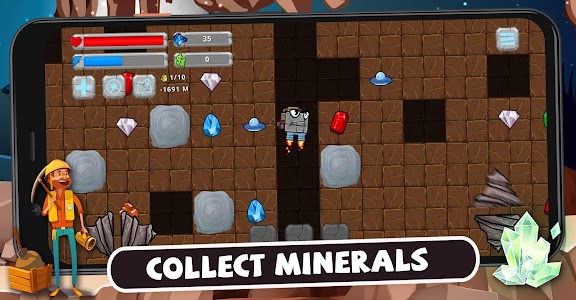 Digger Machine: find minerals Unknown