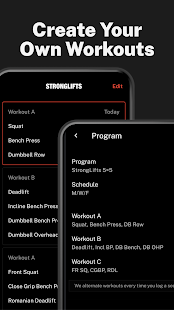 StrongLifts Weight Lifting Log Screenshot