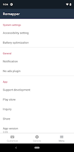 Remap keys & floating button Tangkapan layar